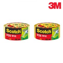 3M 스카치 포장용 테이프 3650 (48mm x 40M) 투명 갈색