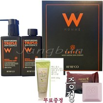 리뉴얼 베베코 더블유 모이스취라이징 트리플 스킨 에센스 남성하장품 기획세트