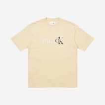 [New Best] 팔라스 x CK1 티셔츠 위트 - 22SS Palace T-Shirt Wheat 386548