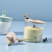 조미료 항아리 세트 조미료 항아리 주방 용품 뚜껑 글루타민산 나트륨 조합 소금 항아리 조미료 가정용 보관 상자, default