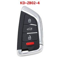 자동 차키 복사 스마트키 폴딩키 원격시동 디스플레이키 KEYDIY 범용 스마트 키 ZB02-3/4 ZB01 KD-X2 자동, 04 D_08 08