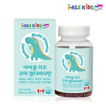아이클키즈 멀티비타민 꾸미 60구미 식약처 비타민 A D E B6 B12 나이아신 엽산 비오틴 영양제 맛있는 귀여운 곰돌이 젤리 어린이 종합비타민 구미 영양제
