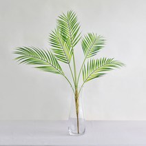 아레카야자수 잎사귀 인조식물 아레카야자조화 인테리어조화, 아레카야자 조화 가지(5피스)