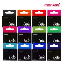모나미 153 네오 만년필 잉크 카트리지 5본 리필, 09. 노을지는사막(오렌지)