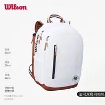 롤랑가로스 투어 백팩 wilson 윌슨 테니스 라켓 블레이드 커버 가방 방수, C