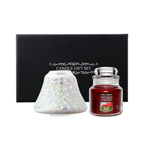 양키캔들 병향초 & 자쉐이드 선물세트 Yankee Candle Small Jar Shade Gift Set, 핑크, 홈메이드허브레모네이드