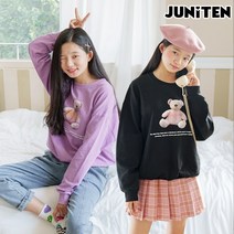 허그미베어맨투맨 티셔츠