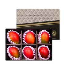 애플망고 선물세트 2.5kg 내외 6과, 없음