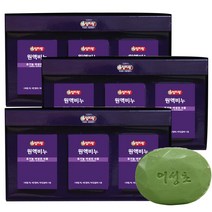 미산약초농장 건강한 피부를 위한 엄지왕 어성초원액비누세트x3 (1세트 3알입)