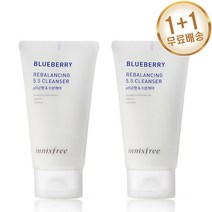 이니스프리 슈퍼푸드 블루베리 리밸런싱 5.5 클렌저 100ml 1+1, 1개