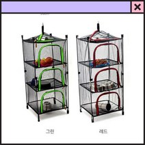 캠핑캐비넷 캠핑접이식테이블, 레드