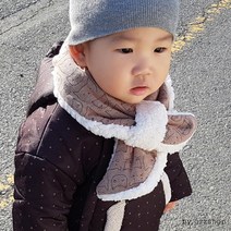 [마이도매]쿠션 스카프빕/아동목도리/머플러/스카프빔