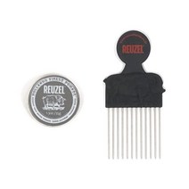 REUZEL 기획세트 익스트림 매트 포마드 1.3oz + 전용 빗 Sales Promotion Set Extreme Hold Matte Pomade comb, none