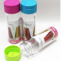 양념통 소스병 실리쿡오일병 양념병 오일병 간장 초장 시럽 참기름병 300ml, 단품, 단품
