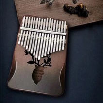 kalimba 17 키 엄지 피아노 싱글 보드로 만든 나무 mbira 바디 악기 kalimba creative music box, a