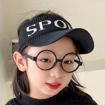 새로운 긴 브림 포니 테일 야구 모자 여성 캐주얼 중공 통풍 빈 탑 봄 여름 야외 스포츠 골프 비치, black (children)