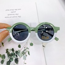 새 로 운 브 랜 드 패 션 아 이 선 글 라 스 소 녀 와 소 년 라 운 드 프 레 임 태 양 안 경 클 래 식 빈 티 지 다 채