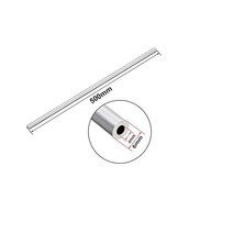 304 스테인리스 스틸 원형 모세관 1-12mm 이음새 없는 직선 튜브 길이 개, 17 6x2x250mm 2pcs