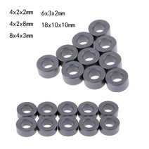 5/50/100pcs 페라이트 코어 필터 코어 링 안티 기생 Toroide Toroidal 비드 코일 Ferrites 철 억제 DIY 키, 05 8x4x3mm  50pcs
