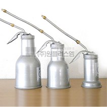 오일주입 자바라 기름통 중형 450cc 200mm 1ea 기름용기 국산
