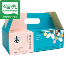 두레촌 명인조청 베리너츠바 25gx20개입/한과 강정 명절선물세트, 단품