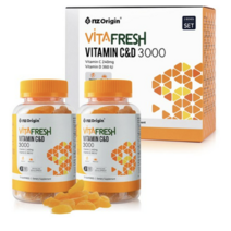 엔젯오리진 비타프레쉬 비타민 C&D 3000, 70정, 1개