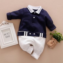 아이엠베베 핸섬 다니엘 캐주얼 유아 정장우주복