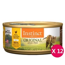 생식본능 생식본능 오리지날 치킨 캣 캔 85g x 12개 고양이간식, 상세 설명 참조, 상세 설명 참조, 오리지날 치킨 캣 캔 85g x 12