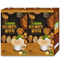 스테비아 호두아몬드 율무차 40Tx2개 총80T
