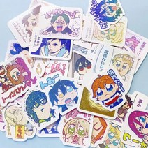 다꾸스티커 캐릭터 앙상블스타즈 빈티지 앙스타스티커 캐리어스티커 케이스, G타입_가늘게 번쩍이다