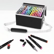 백운홈쇼핑 당일배송 터치 마카펜 마커펜 168색 세트 싸인펜 마카 일러스트