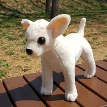 리얼펫 반려견인형 펫친구 진짜같은리얼펫 강아지인형 치와와 44cm