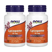 나우푸드 리코펜 10mg 소프트젤 60정, 2팩