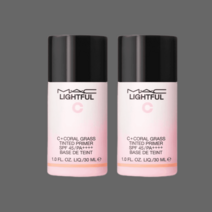 맥 라이트풀 C+ 코랄 그라스 틴티드 프라이머 SPF45 / PA++++, 뉴 로즈 톤업 베이스 2개