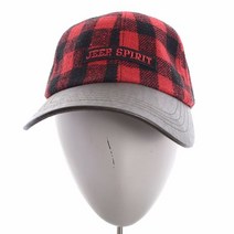 지프 지프 NC02 가죽챙체크모자 JJ1GCU035 (6073744)