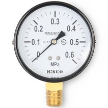 협성히스코 압력게이지 75파이 0.6MPa 6K A형, 75D0.6MPa A형/550240