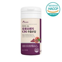 비카인 Pepe-ra 모로오렌지 C3G 추출분말 60g 블러드오렌지 안토시아닌 고농축, 1개
