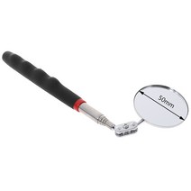 뜨거운 판매 1Pc 50mm 조정 가능한 자동차 텔레스코픽 감지 렌즈 검사 라운드 미러 360 수리 도구, 1_1