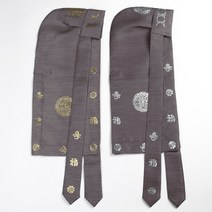 [럭셔리한복] 163.복건(은설진갈) / 한복두건 돌잔치 남아모자 돌한복