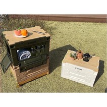 헤이즈 폴딩카트 접이식 캠핑카트 쇼핑카트 캠핑폴딩박스 운반카트 리빙박스 장바구니 웨건 트레일러 핸드카트 구르마 구루마 수레 손수레 정리함 수납박스 캠핑테이블, [추가구매] 전용 우드 상판