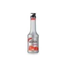 모닌 퓨레 스트로베리 스무디 1000ml 4개1박스 카페 아이스티 에이드 쉐이크 슬러시 프라프치노, 모닌 퓨레 스트로베리 스무디 1000ml 4개(1박스)