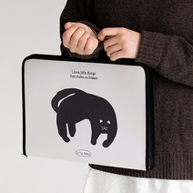 라이브워크 리틀띵스 지퍼파일 백 (5종), 옵션선택, little cat