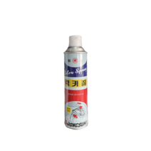 동서락카스프레이 420ml 페인트 스프레이 목재 철재 도장 도색, 327황색
