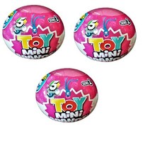 [타임딜] 5-서프라이즈 미니 5 서프라이즈 장난감 Collectible Capsule Ball 애니메이션 피규어 Toys Birthday Surprise Kids Gift, [07] 3pcs red