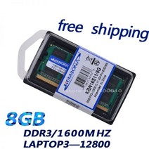 DDR3 DDDR3 DDR DDR38G DDR416G 새로운 노트북 메모리 칩 노트북 메모리 모든 호환 지원, DDR3 8GB 1600MHz