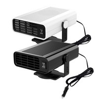 [SHAOMI]다기능 차량용 온풍기 차량용 서리 안개 제거기 난방 히터, 블랙