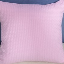 성한텍스 북유럽패턴 쿠션 (쿠션솜포함), 48_와플지_핑크