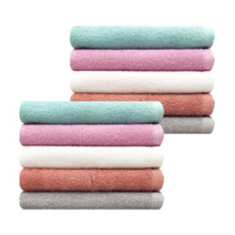 송월타월 브라이트 미용 32 수건 80g 20수 면사, 랜덤발송, 10개