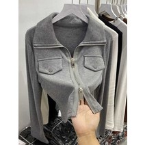 여자 롱 가디건 브랜드 가을 코디 91 면 여성 스웨터 의류 특대 빈티지 느슨한 겨울