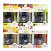 차량 집안 다양한 장소 강력한 지속력 프랑스산 에센셜 오일 함유 그라스 디퓨저 105ml, 불스원 그라스디퓨저105ml 페어프리지아